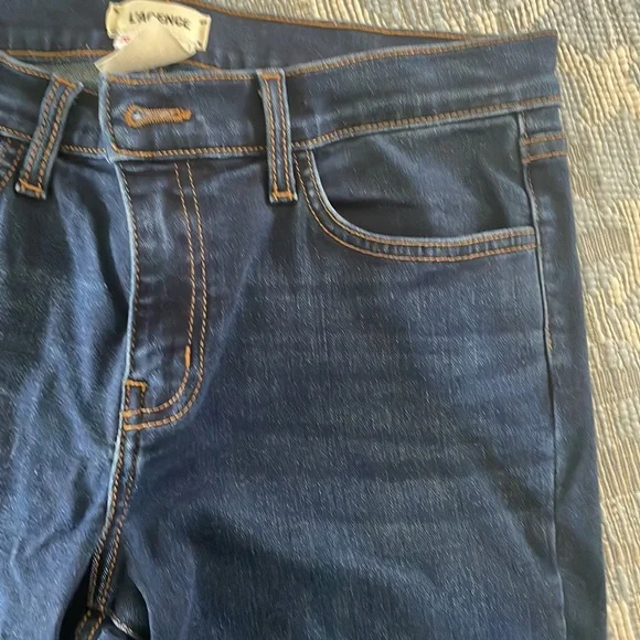 L’Agence Dark Brigitte Skinny Jeans in Bay 28 - Picture 3 of 8